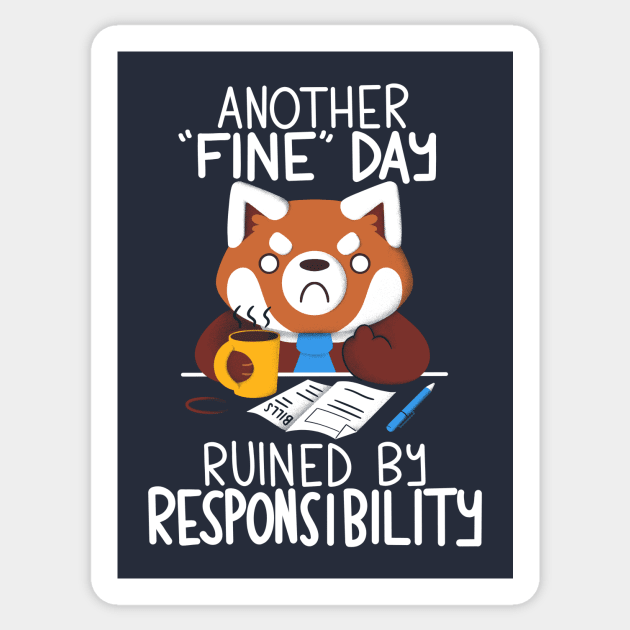 Day Ruined Sticker by TaylorRoss1